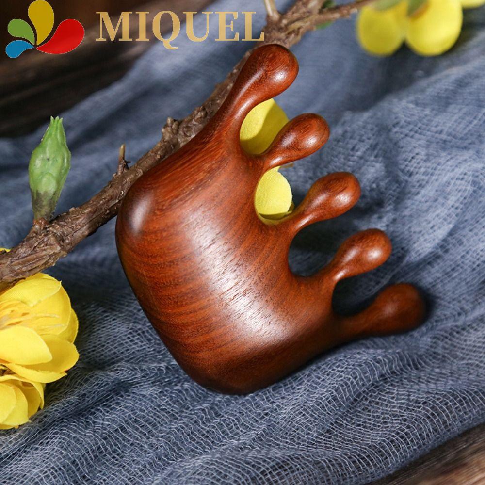 Lược Gỗ Mát Xa Chống Tĩnh Điện Hình Bạch Tuộc Dễ Thương