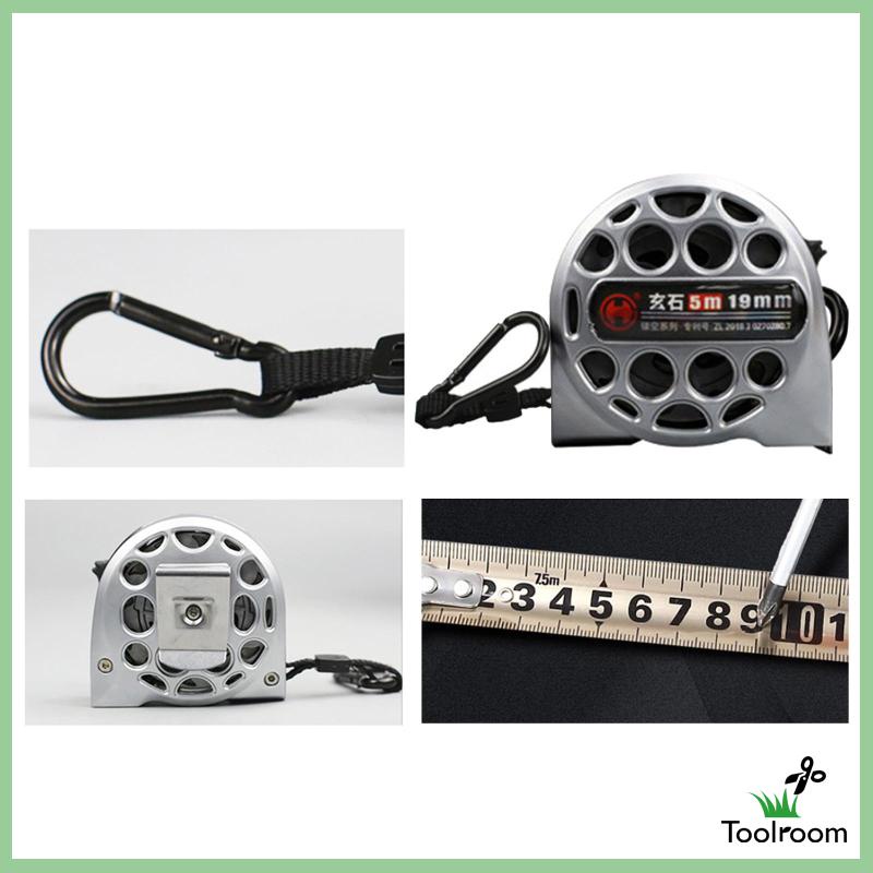 Thước Dây Bằng Thép Không Gỉ Nhỏ Gọn Đo Lường Làm Đồ Thủ Công Cho Nam