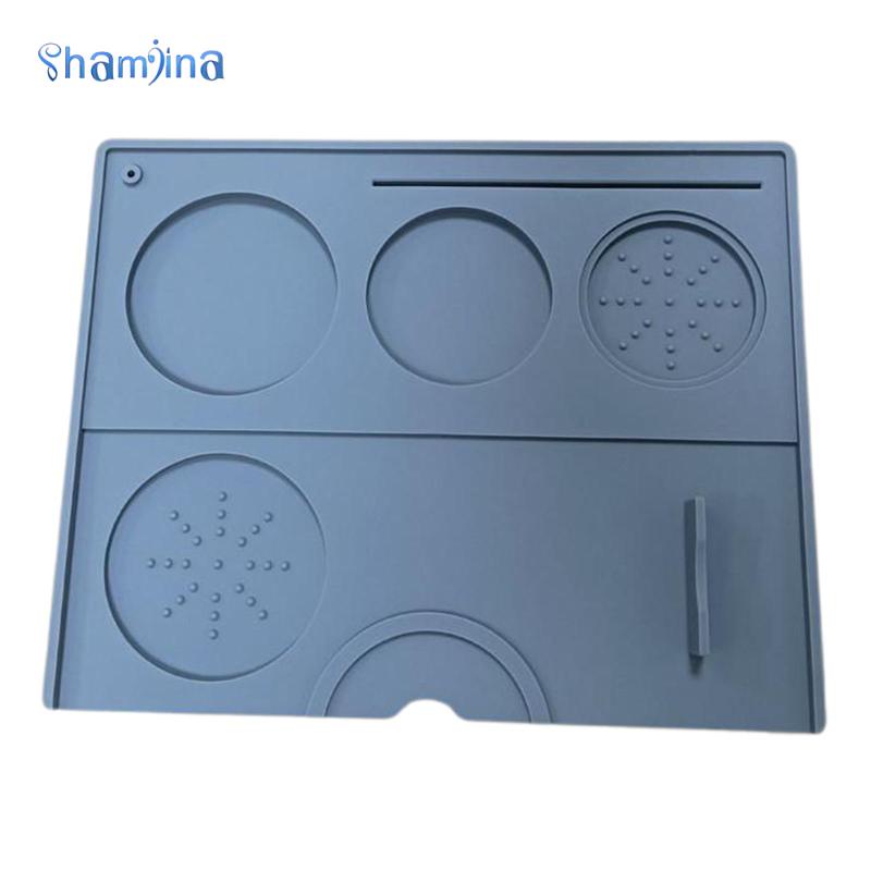 Thảm Silicone Chống Trượt Dùng Cho Quầy Bar / Nhà Bếp, Thảm cà phê silicone dụng cụ thảm Silicone cà phê chống trượt thảm ép bột thảm thanh đồ dùng thảm cà phê bột ép thảm