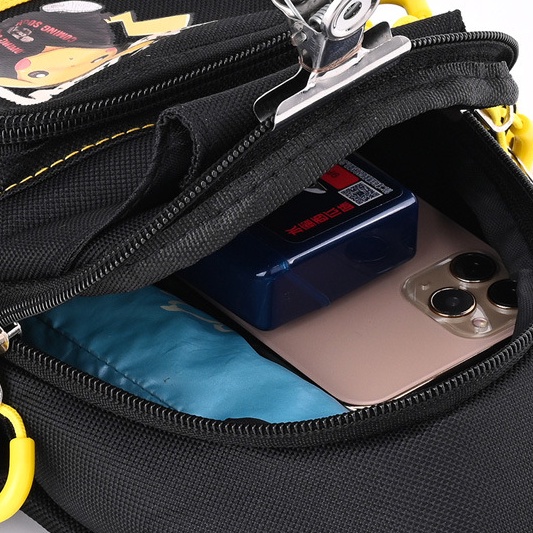 Túi Đeo Chéo Ngực / Đeo Trước Ngực In Hình Pokemon Go Phong Cách Thể Thao Cho Nam Và Nữ