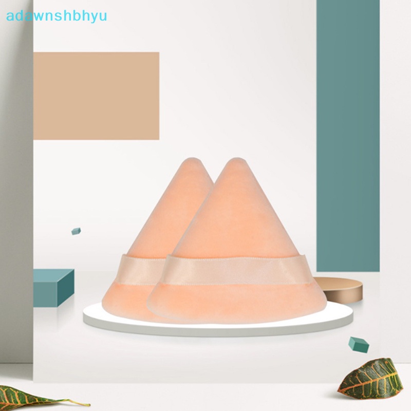 Set 2 Mút Trang Điểm adawnshbhyu Hình Tam Giác Chất Liệu Cotton Cao Cấp