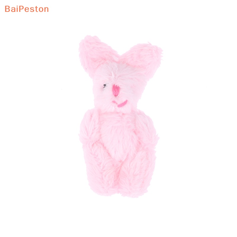 Thỏ Nhồi Bông 5.5CM Mềm Mại Trang Trí Ba Lô / Móc Khóa Dễ Thương