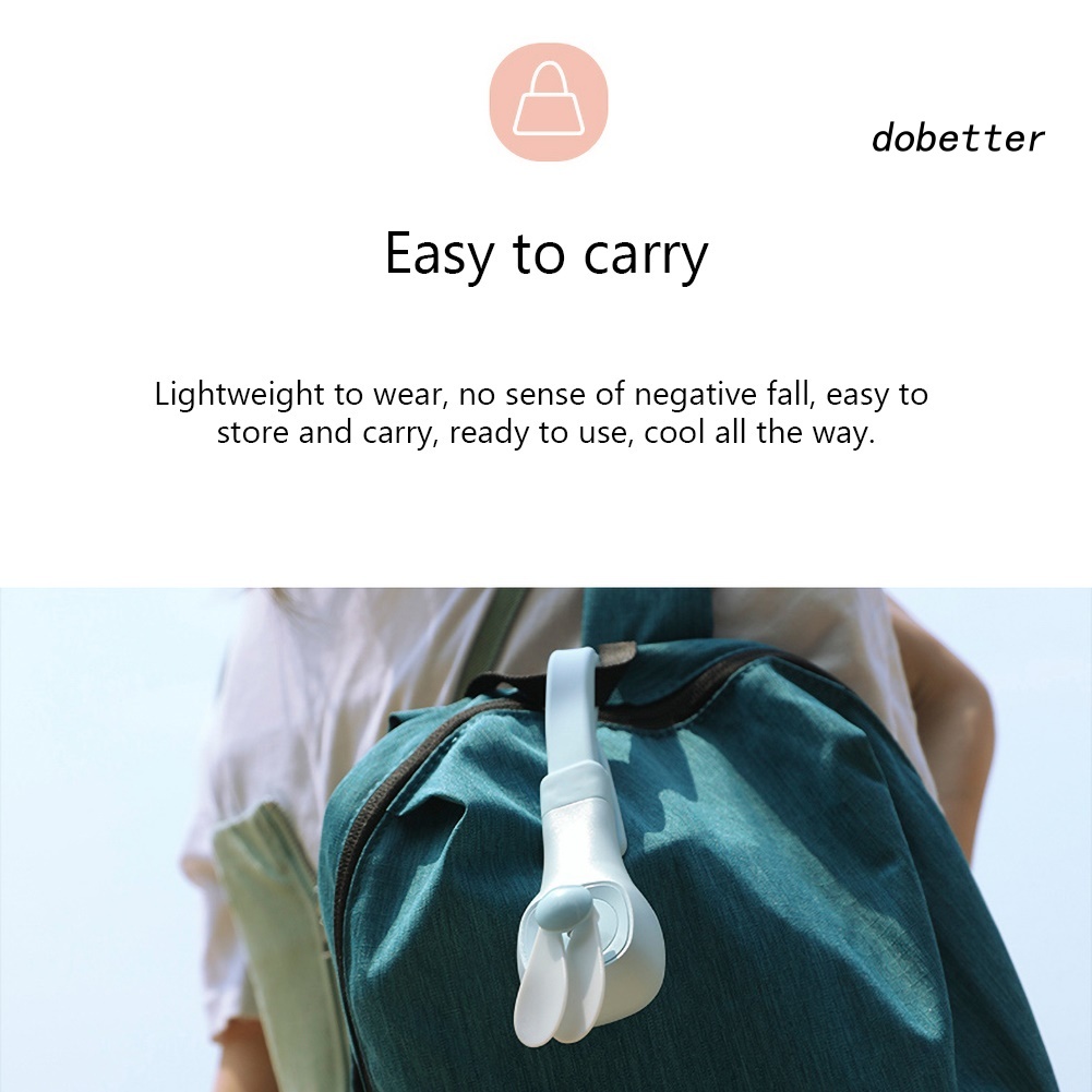 Quạt Làm Mát Mini Di Động Có Thể Sạc Lại Bằng Cổng USB