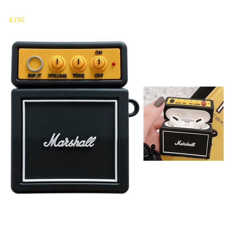 Vỏ Bảo Vệ Hộp Sạc Tai Nghe 1 2 3 Pro Chất Liệu Silicon Mềm Chống Rơi