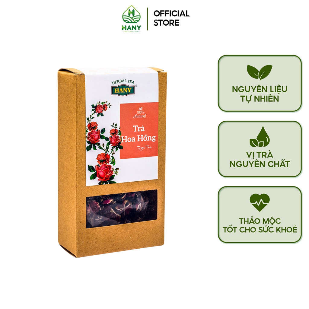 Trà Hoa Hồng HANY 50g Đặc Sản Đà Lạt