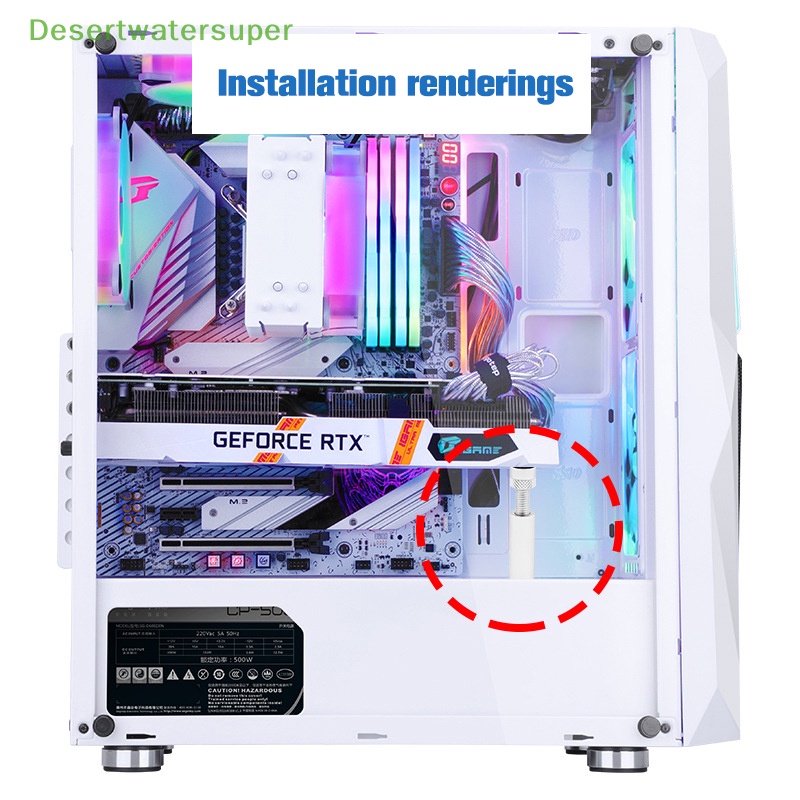 Dsvn Thẻ Đồ Họa GPU Có Giác Hút Nam Châm Dạng Đứng