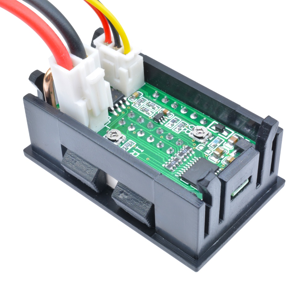 RIRIHI Vôn kế DC 5dDây 0-200V/ 10A chuyên dụng