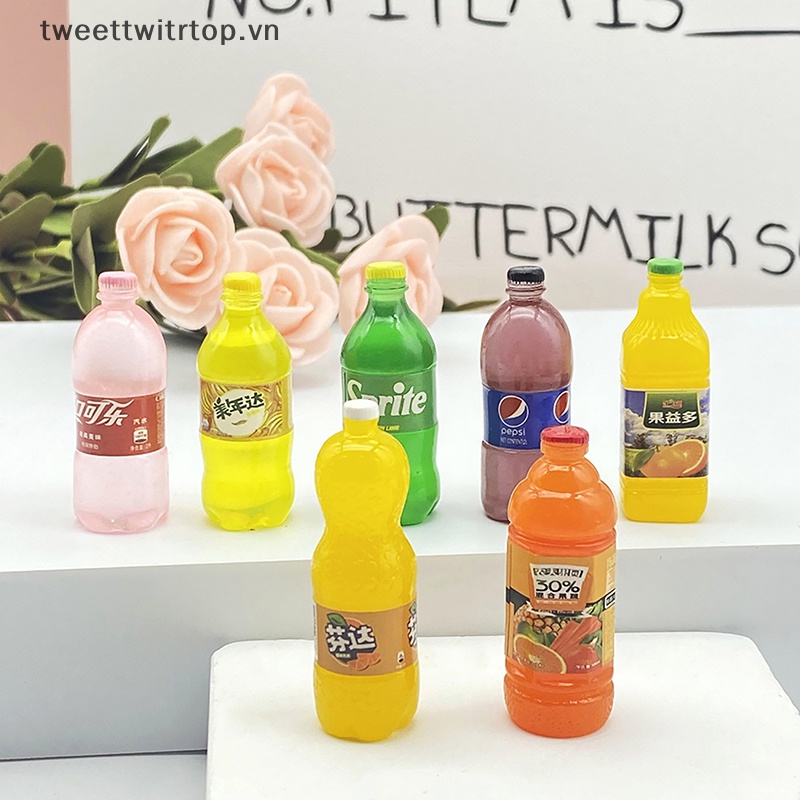 Set 5 Mô Hình Ly Nước Dạ Quang Mini Dùng Để Trang Trí Ốp Điện Thoại