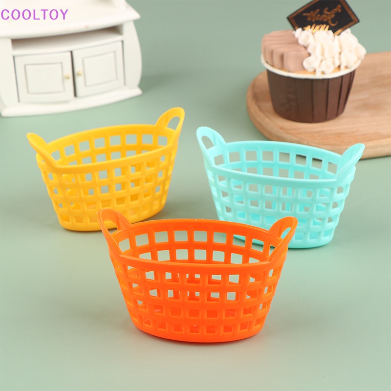 1 Giỏ Đựng Trái Cây / Rau Củ Quả Dùng Cho Nhà Búp Bê