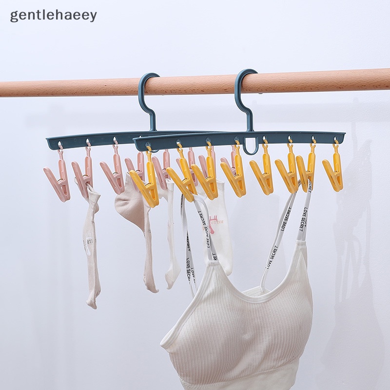 Móc Treo Vớ 8 Kẹp Tiện Dụng Cho Phòng Tắm