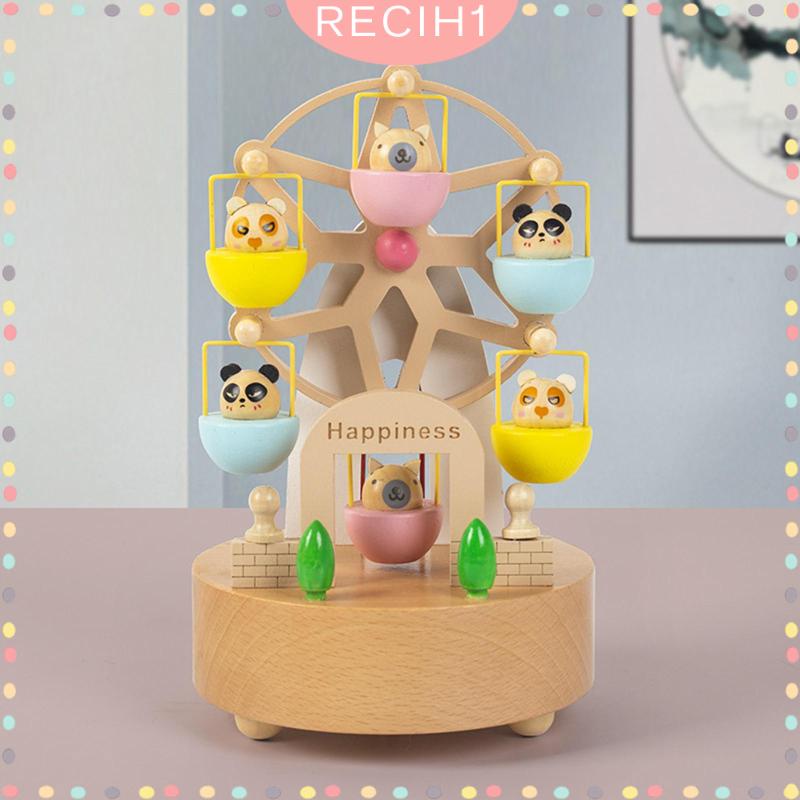 Hộp Nhạc Xoay Hình Động Vật Dành Cho Trẻ Em