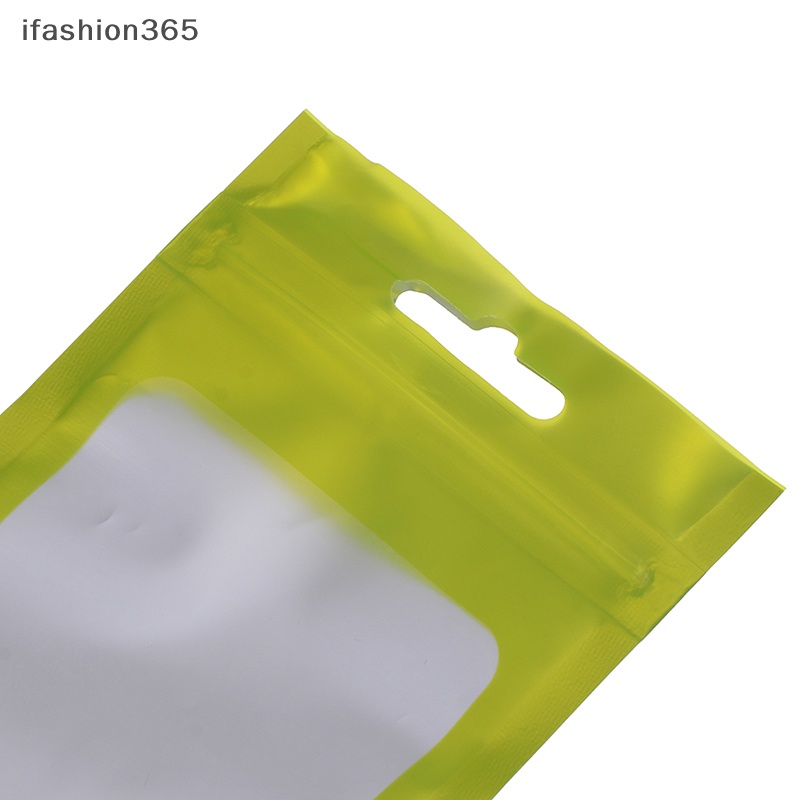 [ifashion365] 20 Túi Zip Nhôm Có Thể Tái Sử Dụng Mylar Đựng Thực Phẩm VN