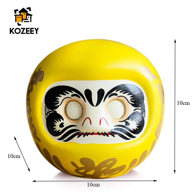 Búp bê Daruma KOZEEY phong cách Nhật Bản trang trí nhà hàng/ phòng ngủ