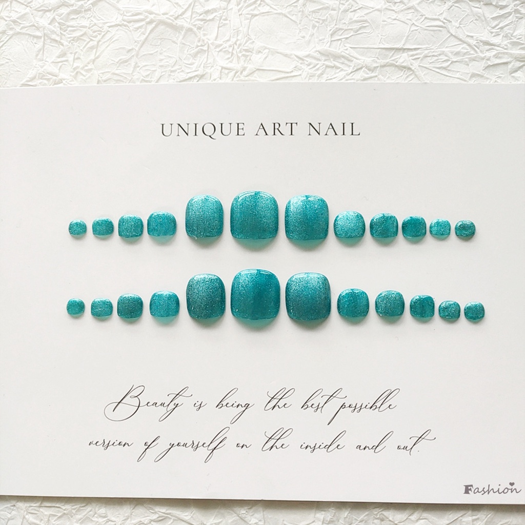 Móng Chân Giả Không Mùi Thân Thiện Với Môi Trường Màu Sắc Đơn Giản