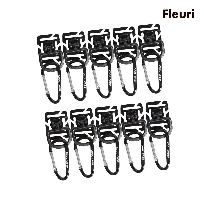 Bộ 10 Móc Kẹp Lều Cắm Trại Chống Gió Tiện Dụng