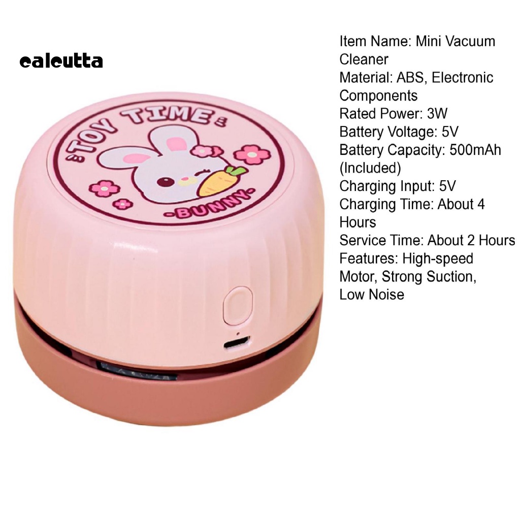 1 Bộ Máy Hút Bụi Mini Để Bàn Tốc Độ Cao Kèm Hộp Đựng Tiện Dụng