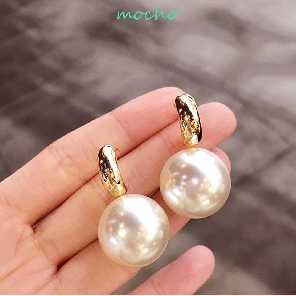 Bông Tai Kim Loại Hình Giọt Nước Thời Trang Cổ Điển