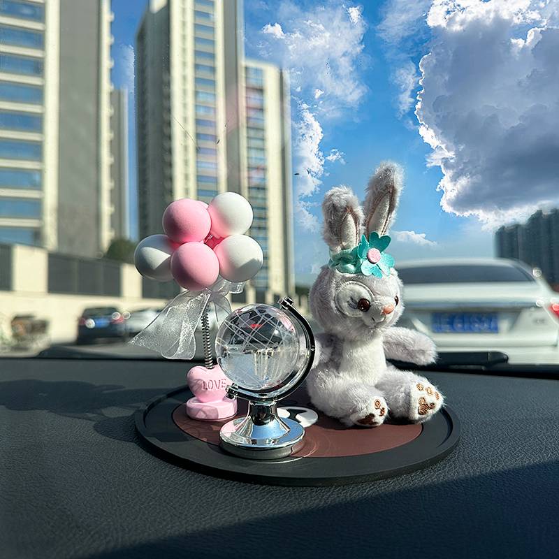 Stellalou Girls' Car Decoration Cute High-End Central Control Aromatherapy Car Decoration Crown Goddess Interior Decorations Gift DKSY