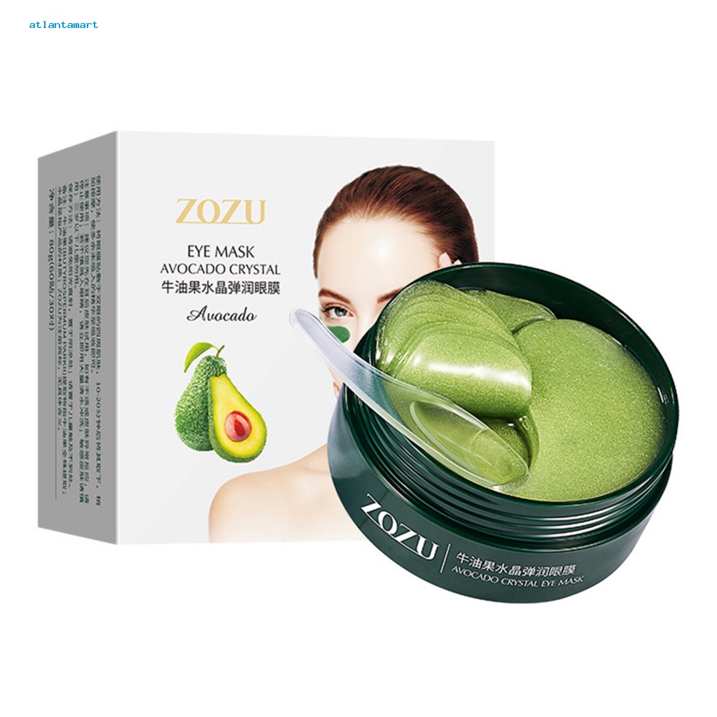 Túi Đựng Đồ Dùng Cao Cấp Tiện Dụng| Hộp 60 / 80g Mặt Nạ Mắt Chiết Xuất Quả Bơ Dưỡng Ẩm Đa Năng