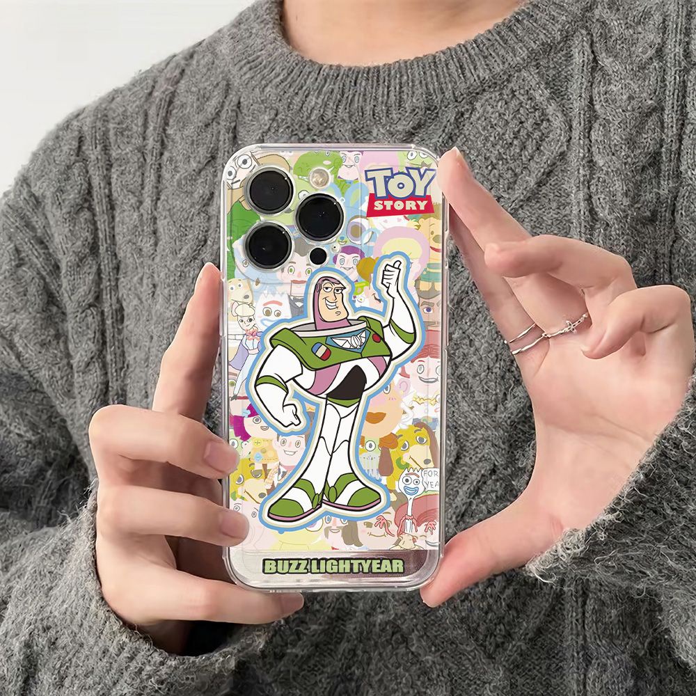 ✅Ốp Điện Thoại Họa Tiết Buzz Lightyear Cho Apple 14pro iPhone12781113Ốp Điện Thoại Mềm Chống Sốc 6In 6HRO Chất Lượng Cao