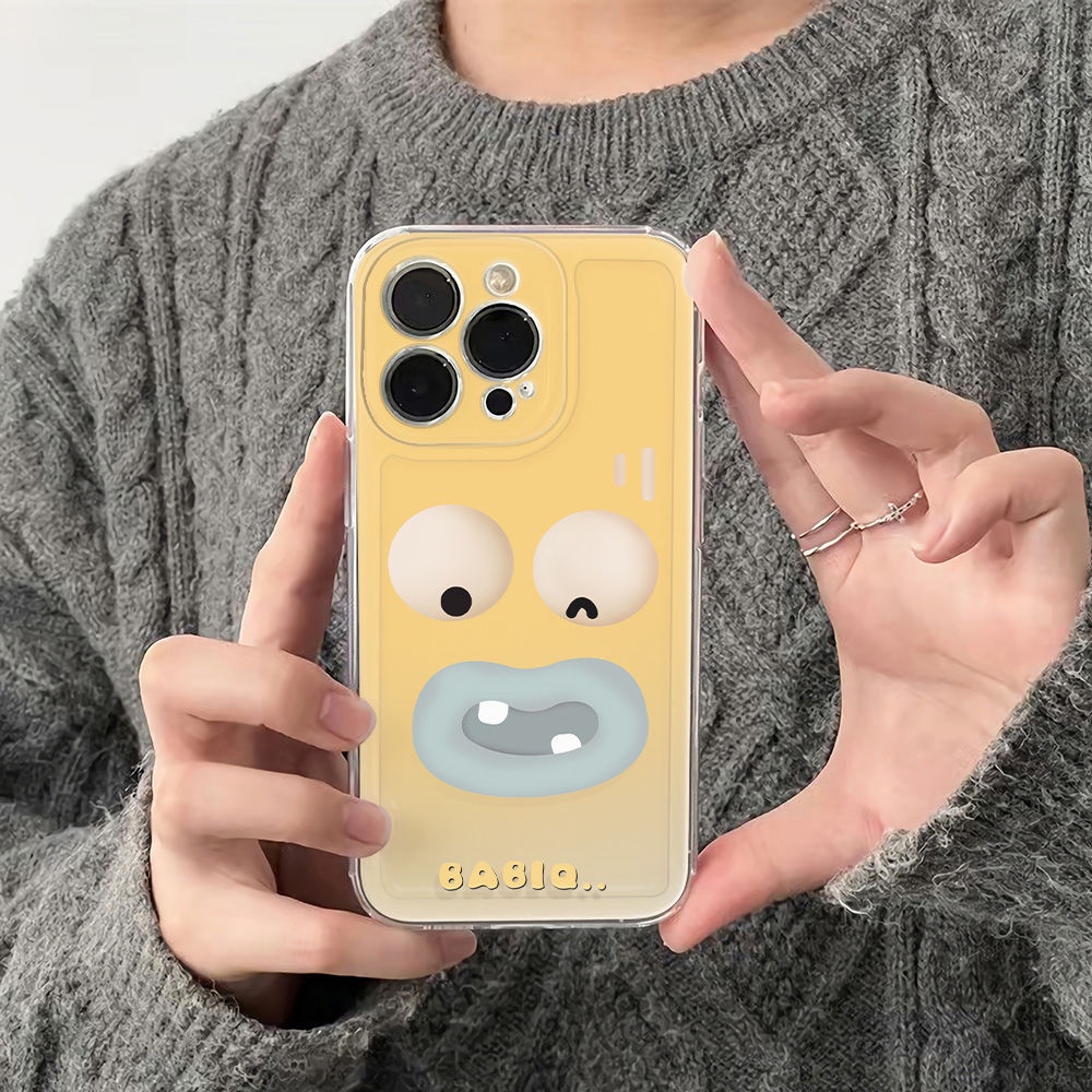 ✅Ốp Điện Thoại Mềm Chống Sốc Họa Tiết Ngộ Nghĩnh Cho Iphone 14pro 78 1311Iphone126In 6Xkj