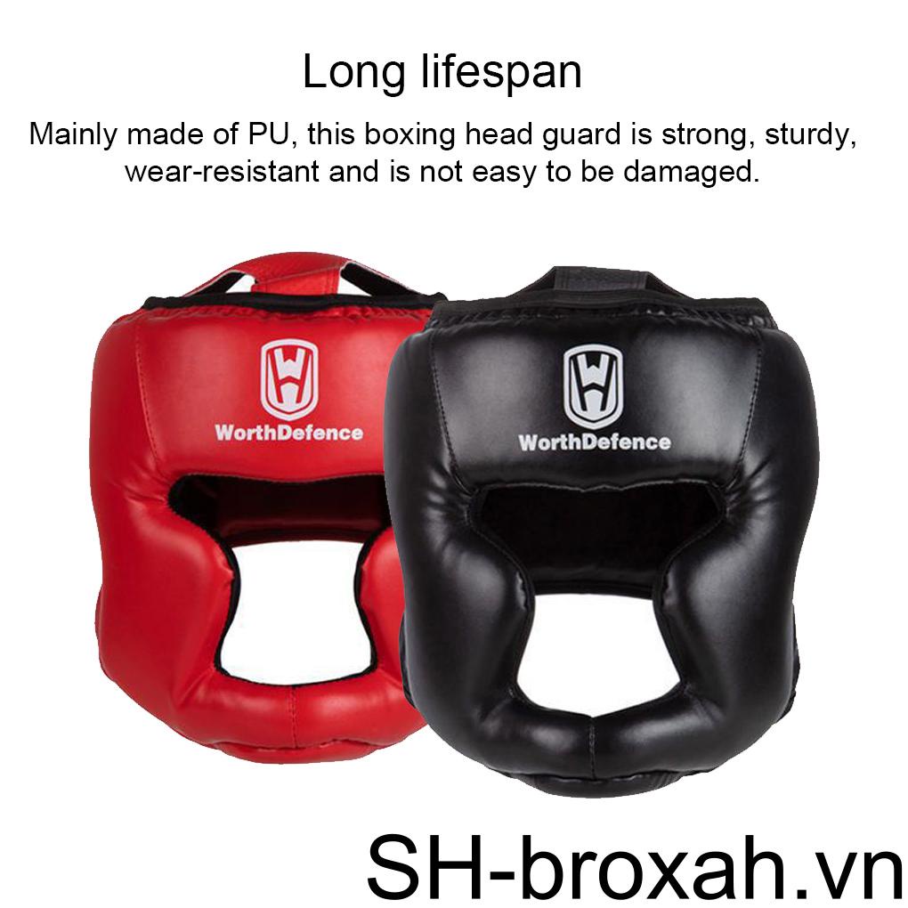 Mũ Bảo Hiểm Bằng PU Thoáng Khí Dùng Luyện Tập Karate Taekwondo