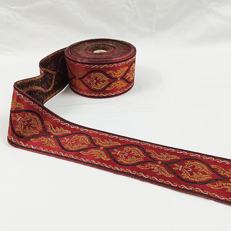 Rèm Cửa Ren Hoa 6cm Dùng Trang Trí Ghế Sofa / Gối / Mũ / Đồ Hán Phục