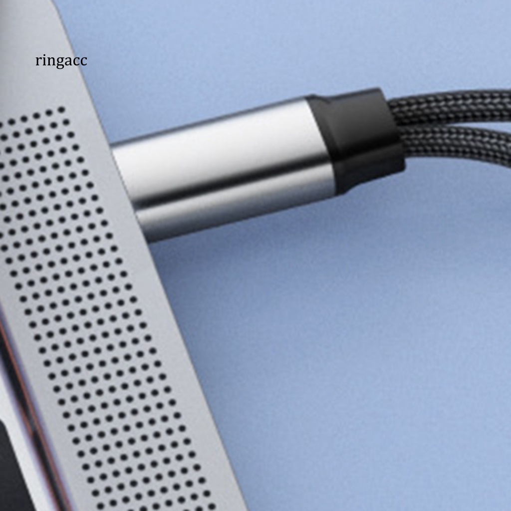 Cáp Sạc Nhanh USB Type C 2 Trong 1 Tốc Độ Cao Cho Máy Tính