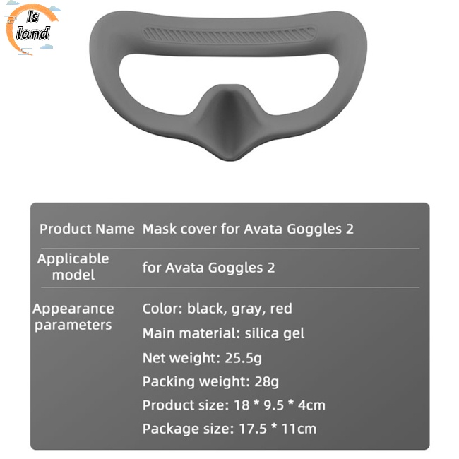 Miếng Đệm Bảo Vệ Mặt Nạ Thay Thế Bằng Silicon Cho Dji Avata Goggles 2