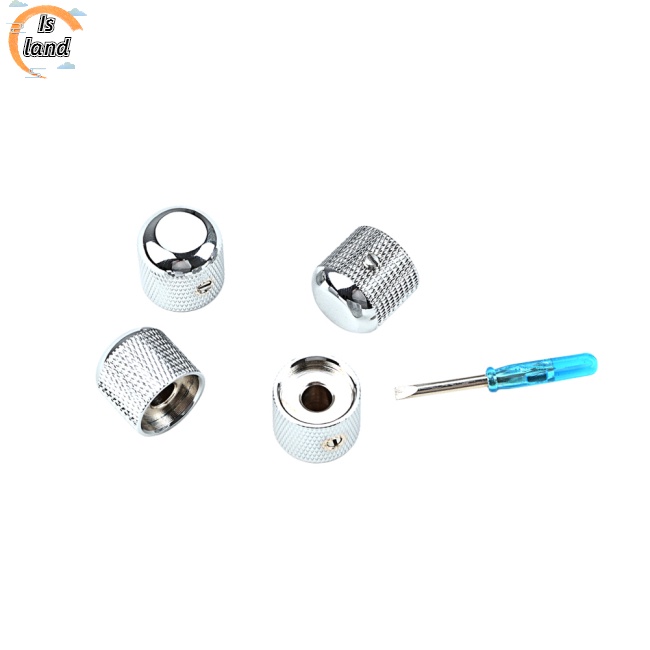 1 Bộ Núm Vặn Điều Khiển Và Tua Vít Cho Đàn Guitar Điện