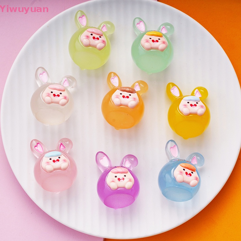 1 Chú Thỏ Mini Phát Quang Đáng Yêu Trang Trí Mới