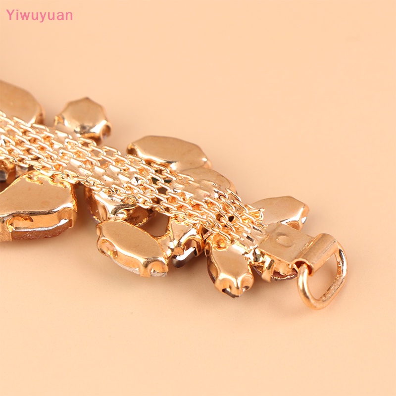 1 Dây Xích Nối Bikini Đính Đá Trang Trí Quần Áo DIY Mới