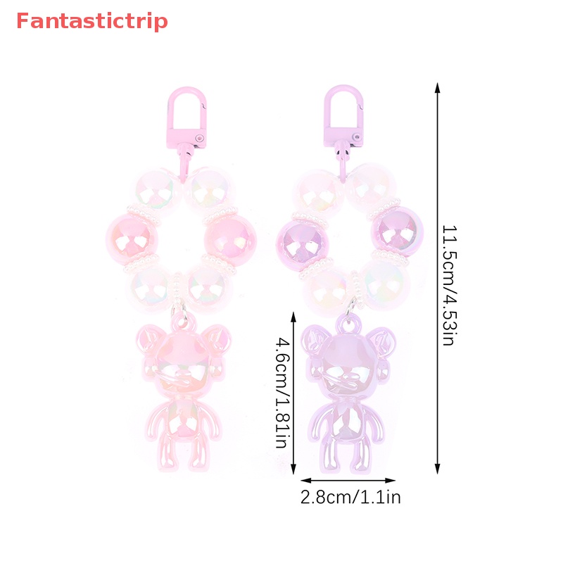 1 Móc Khóa Hình Động Vật Hoạt Hình Lấp Lánh Cho Cặp Đôi Mới