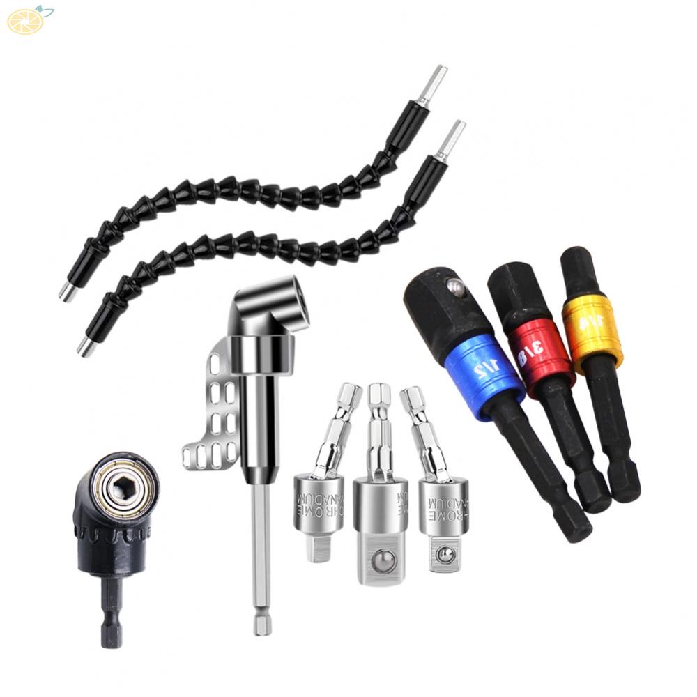 【VARSTR】Extension Bit Holder Right Angle 105° Durable Flexible Shaft Extension