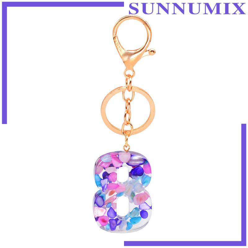 Móc Khóa Dây Treo Hình Số Thời Trang Cho Nam Và Nữ