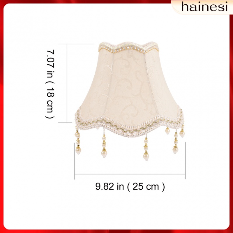 European Beads Lamp Shades Table Lamps Floor Lampshade Wall Cloth Cover Sector Branches Dome