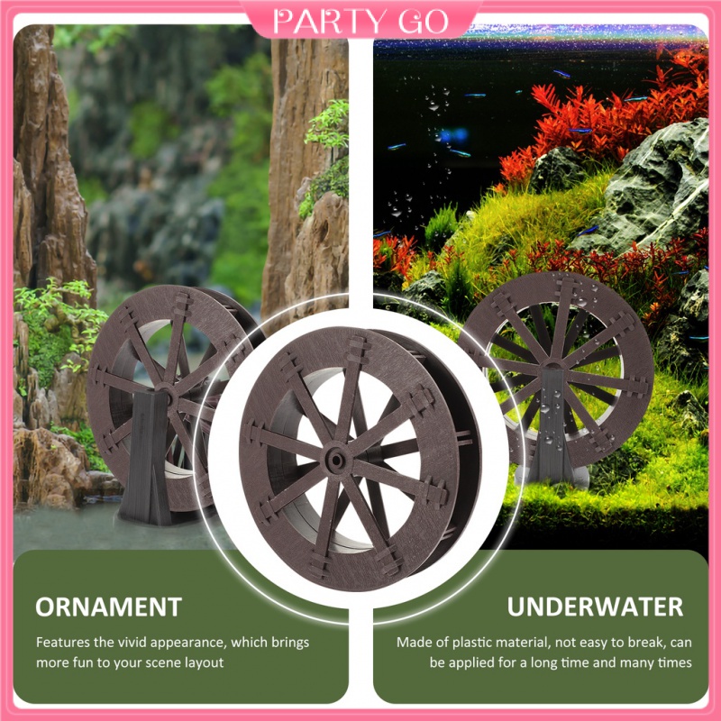 Bánh Xe Thay Thế Bằng Nhựa Resin Trang Trí Cho Đài Phun Nước Áp Suất