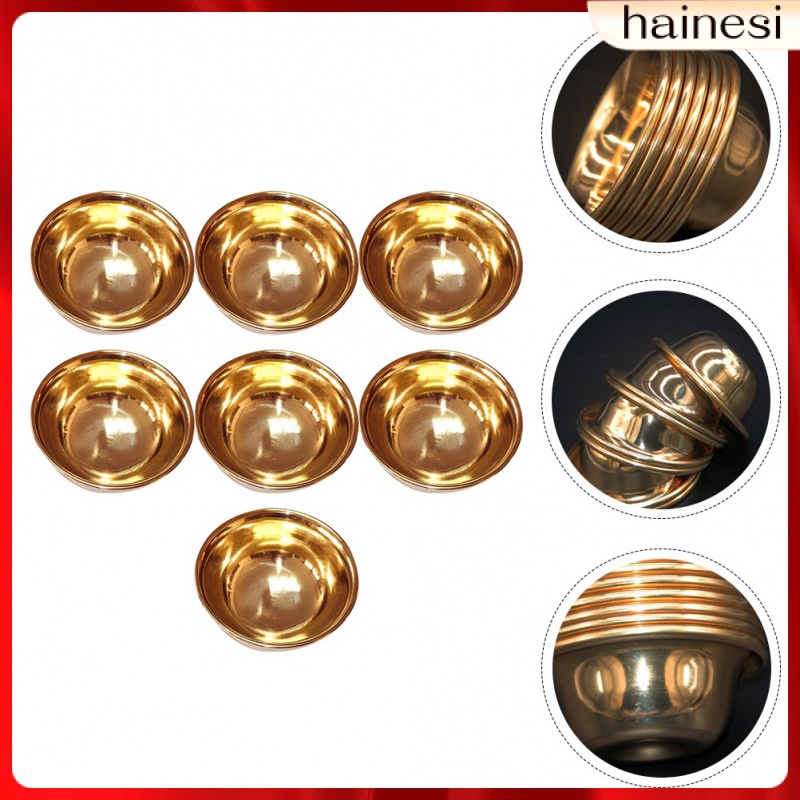 Set 7 Cốc Uống Nước Mini Phong Cách Phật Giáo