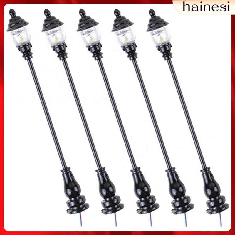 Set 5 Mô Hình Đèn Trang Trí Sân Vườn Phong Cách Vintage