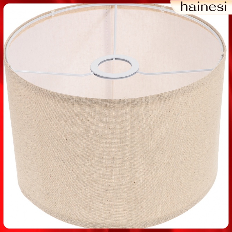 Chụp Đèn Bằng Vải Lanh Màu Đen Phong Cách Vintage Trang Trí Nhà Cửa