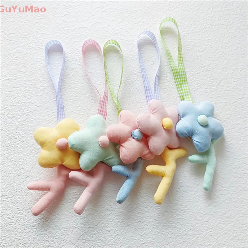 Móc Khóa Hình Bông Hoa Màu Sắc Ngọt Ngào Xinh Xắn