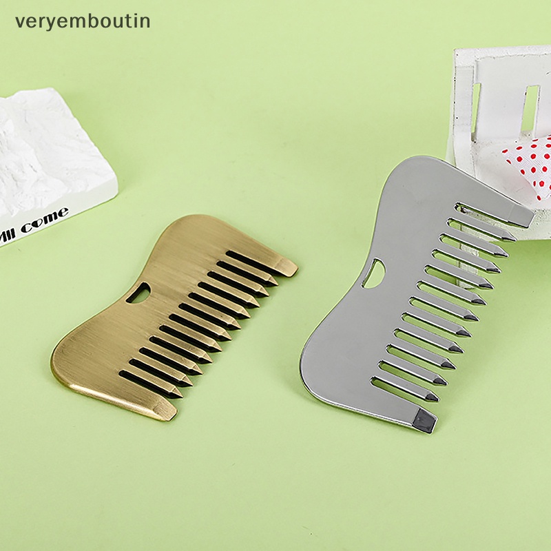 Lược Chải Mát Xa Da Mặt Bằng Thép Không Gỉ