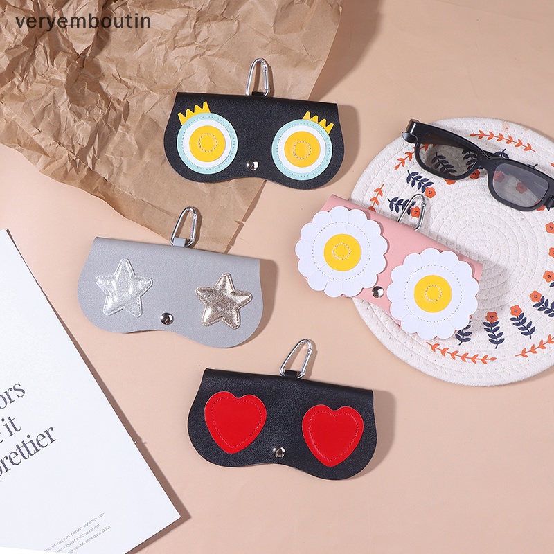 Túi Đựng Bảo Vệ Mắt Kính Có Kẹp Họa Tiết Hoạt Hình Dễ Thương Cho Nữ