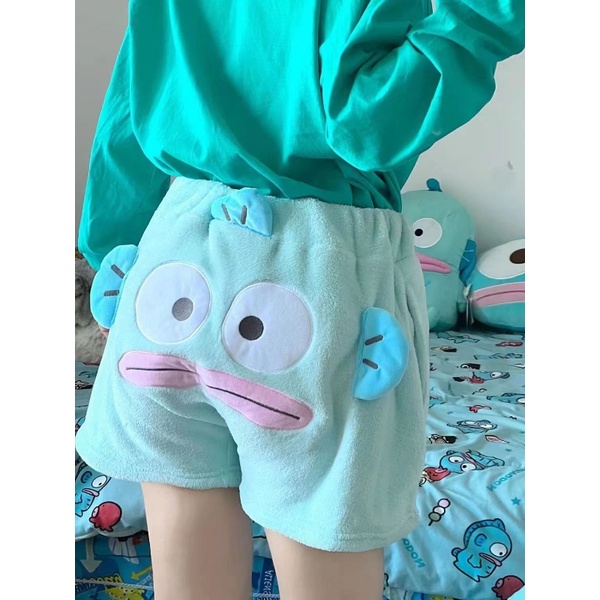 SANRIO Quần Ngủ Ngắn In Hình Cá Hề Hoạt Hình Vui Nhộn-AC0222
