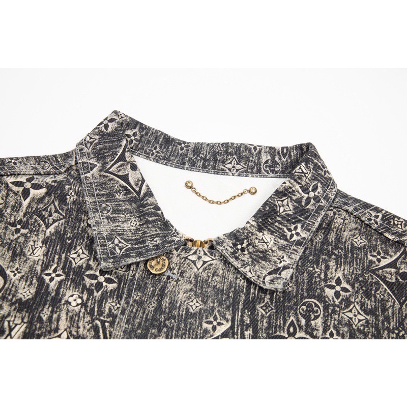 Áo Khoác denim Thời Trang Đường Phố Cao Cấp L88V88- Cho Nam Và Nữ L88V67U54W