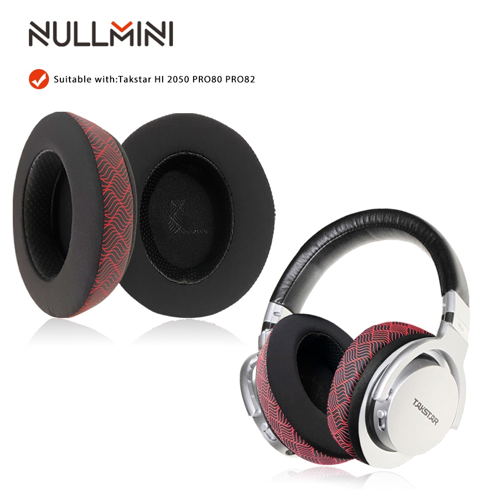 Miếng đệm tai nghe thay thế NullMini cho tai nghe Takstar HI 2050 PRO80 PRO82 Tay áo làm mát Gel bịt
