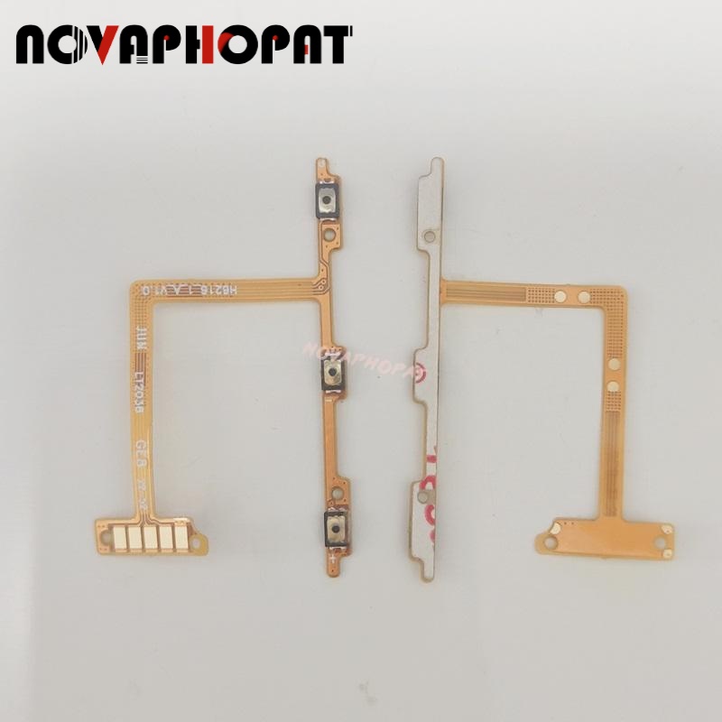 Novaphopat Cho Tecno Camon 16 CE7 CE7j / Camon 16 Pro CE8 Bật Tắt Âm Lượng Lên Xuống Nút Nguồn Cáp M