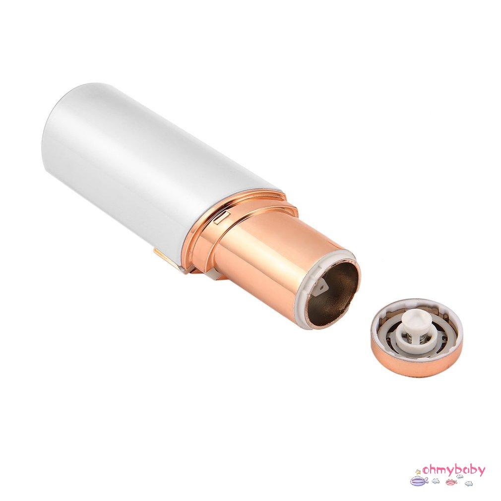 [InStock] Phụ Nữ Điện Mini Không Gây Đau Tóc Cho Mặt Cơ Thể Máy Rụng Lông Son Môi Hình Cổ Chân Dụng Cụ Cạo Râu [Z/6]