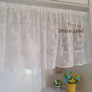Rèm ren che kệ bếp ,phong cách hiện đại, màn vải treo tường trang trí decor phòng ngủ