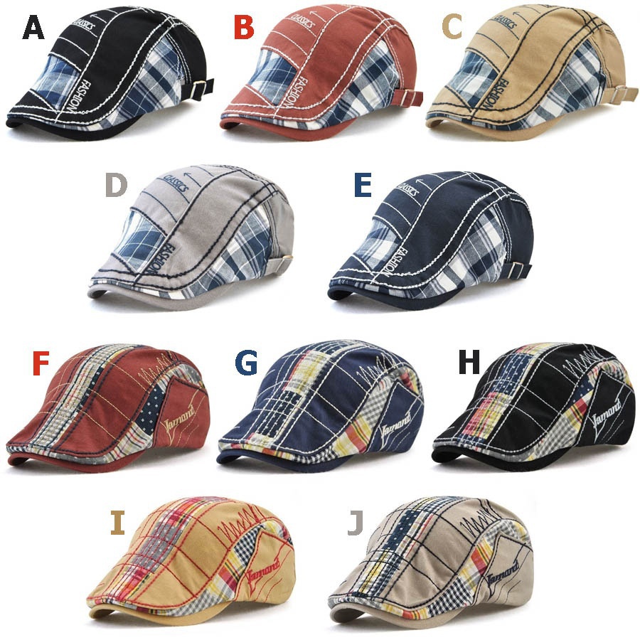Mũ Beret Unisex Mềm Mại Chống Nắng